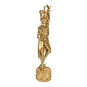 Figurina Spargatorul de Nuci polirasina aurie 14x10x45 cm