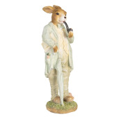 Figurina Iepuras Paste polirasina multicolora 15x12x33 cm