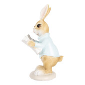 Figurina Iepuras Paste polirasina multicolora 9x9x15 cm
