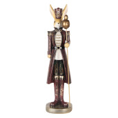 Figurina Iepuras Paste polirasina multicolora 13x12x47 cm