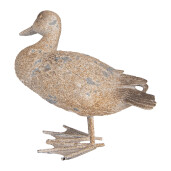 Figurina Ratusca polirasina gri maro 22x15x21 cm