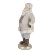 Figurina Mos Craciun polirasina multicolora 8x6x15 cm