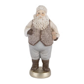 Figurina Mos Craciun polirasina 8x6x15 cm