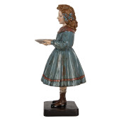 Figurina Femeie polirasina multicolora 15x14x31 cm