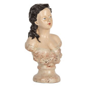 Figurina Femeie polirasina multicolora 12x8x20 cm
