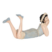 Figurina Femeie polirasina multicolora 26x12x9 cm