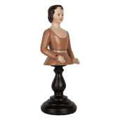 Figurina Femeie polirasina multicolora 16x15x40 cm