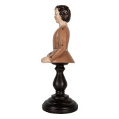 Figurina Femeie polirasina multicolora 16x15x40 cm