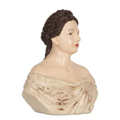 Figurina Femeie polirasina multicolora 18x11x21 cm