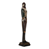 Figurina Cocos polirasina multicolora 7x7x31 cm