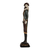Figurina Cocos polirasina multicolora 7x7x31 cm