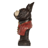 Figurina Catelus polirasina multicolora 15x12x26 cm