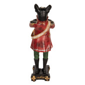 Figurina Catelus polirasina multicolora 18x11x35 cm