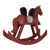 Figurina Craciun Calut polirasina multicolora 39x12x33 cm