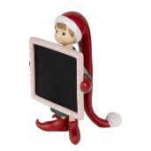 Figurina Elf cu tablita scris 18x15x23 cm