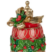 Clopotel Craciun polirasina multicolora Ø 32x41 cm