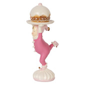 Figurina Elf Craciun polirasina multicolora 12x8x21 cm