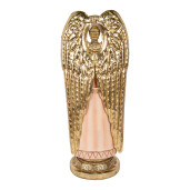 Figurina Inger polirasina roz aurie 20x15x46 cm
