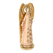 Figurina Inger polirasina roz aurie 20x15x46 cm