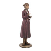 Figurina Maimutica polirasina multicolora 9x8x28 cm