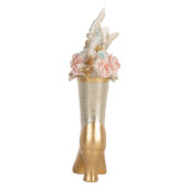 Decoratiune Cizma polirasina multicolora 14x7x22 cm