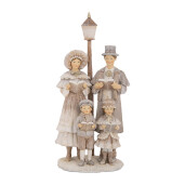 Figurina Colindatori polirasina multicolora 15x11x30 cm