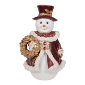 Figurina Om Zapada polirasina multicolora 15x14x24 cm
