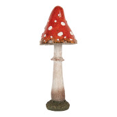 Ciupercuta decorativa polirasina multicolora Ø 9x23 cm