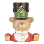 Figurina Ursulet polirasina multicolora 9x6x10 cm