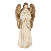 Figurina Inger polirasina bej aurie 23x12x47 cm
