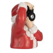 Figurina Mos Craciun polirasina multicolora 21x17x22 cm