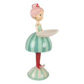 Figurina Fetita polirasina multicolora 18x16x38 cm