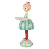 Figurina Fetita polirasina multicolora 18x16x38 cm