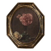 Tablou polirasina multicolora Flowers 25x3x30 cm