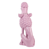 Figurina Catelus polirasina roz 13x17x33 cm