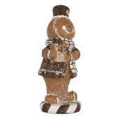 Figurina Turta Dulce polirasina multicolora 9x8x20 cm