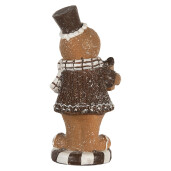 Figurina Turta Dulce polirasina multicolora 9x8x20 cm