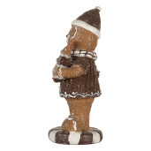 Figurina Turta Dulce polirasina multicolora 8x8x20 cm