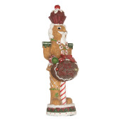 Figurina Spargatorul de Nuci polirasina multicolora cu led 12x10x35 cm