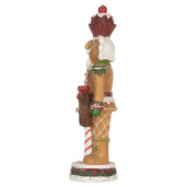 Figurina Spargatorul de Nuci polirasina multicolora cu led 12x10x35 cm