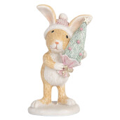 Figurina Craciun polirasina multicolora 5x5x10 cm