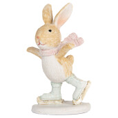 Figurina Craciun polirasina multicolora 6x5x10 cm