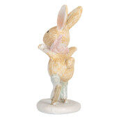 Figurina Craciun polirasina multicolora 6x5x10 cm