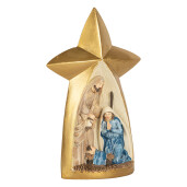 Figurina Nasterea Domnului polirasina multicolora 14x6x21 cm