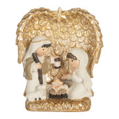 Figurina Nasterea Domnului polirasina 12x6x13 cm