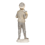 Set 2 figurine Copilasi Craciun polirasina multicolora (2) 8x7x22 cm