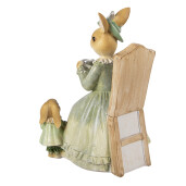 Figurina Iepurasi Paste polirasina multicolora 14x10x18 cm