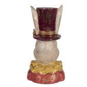 Figurina Iepuras Paste polirasina multicolora 16x13x29 cm