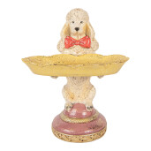 Figurina Catelus polirasina multicolora 15x16x21 cm