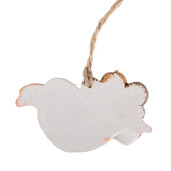 Ornament brad Craciun Ingeras polirasina multicolora 7x1x5 cm